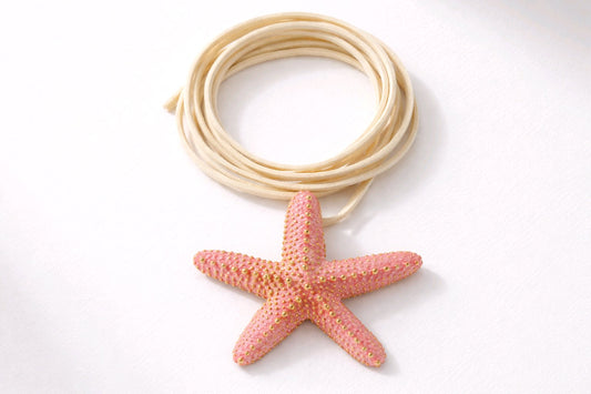 Colgante Estrella de Mar Rosa