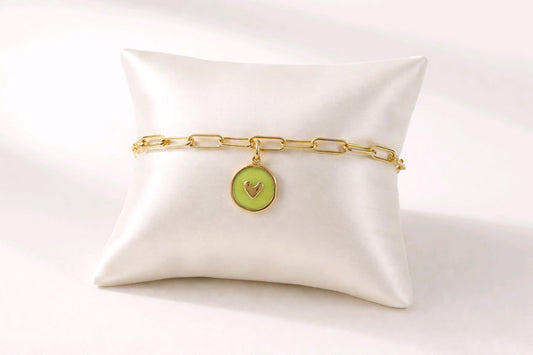 Pulsera Corazón Lima
