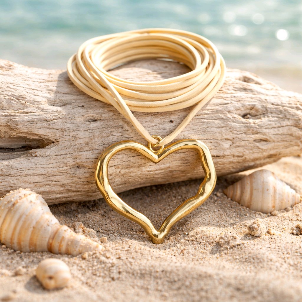 Colgante Corazón Dorado