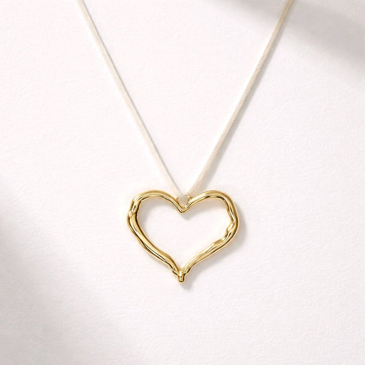Colgante Corazón Dorado