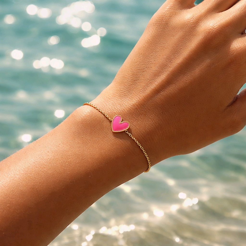 Pulsera Amour - Acero Inoxidable