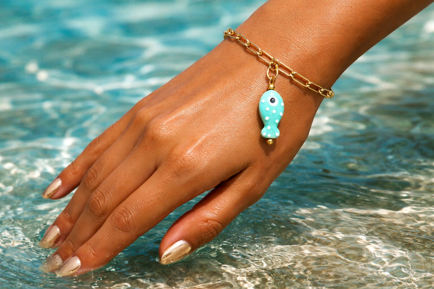 Pulsera Pez Turquesa